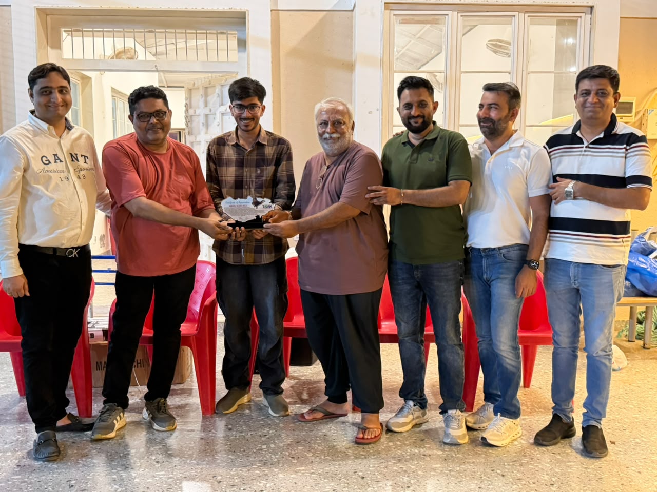 FAMILY G2G - BOX CRICKET Honered To Mr. Varun & Mr. Ghanshyam Thacker
